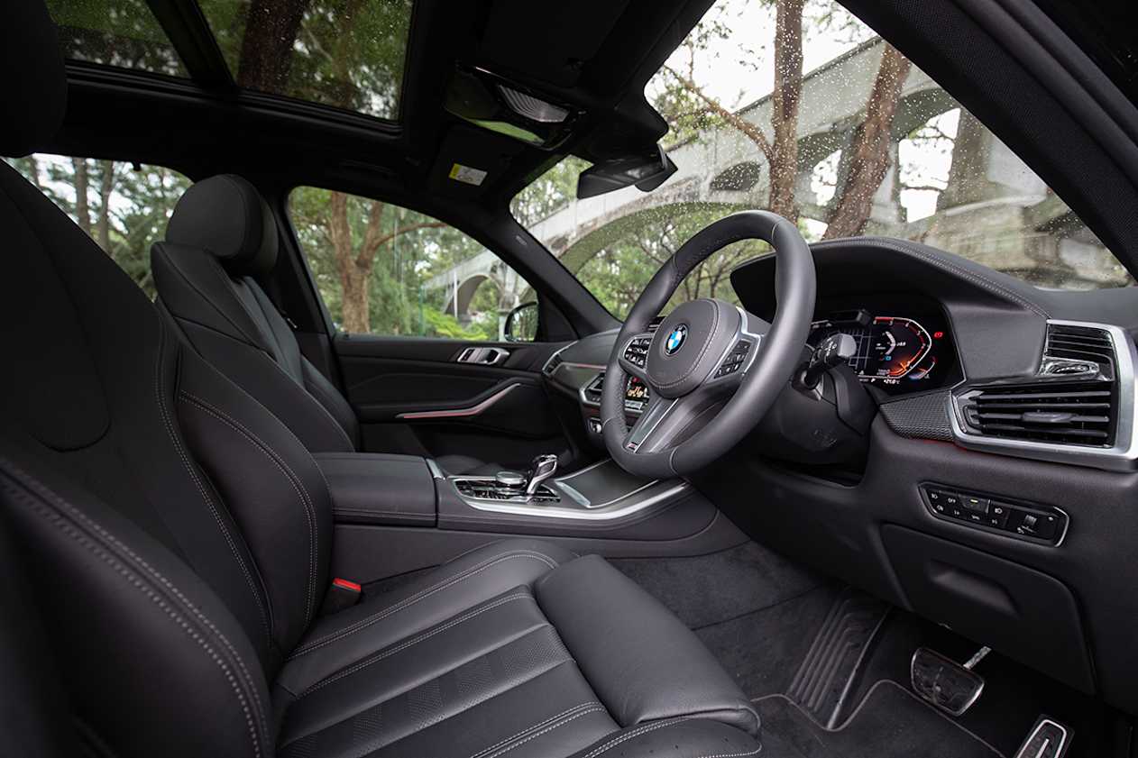 There is plenty of space up the front, with loads of head and legroom.